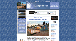 Desktop Screenshot of livingonsolar.com